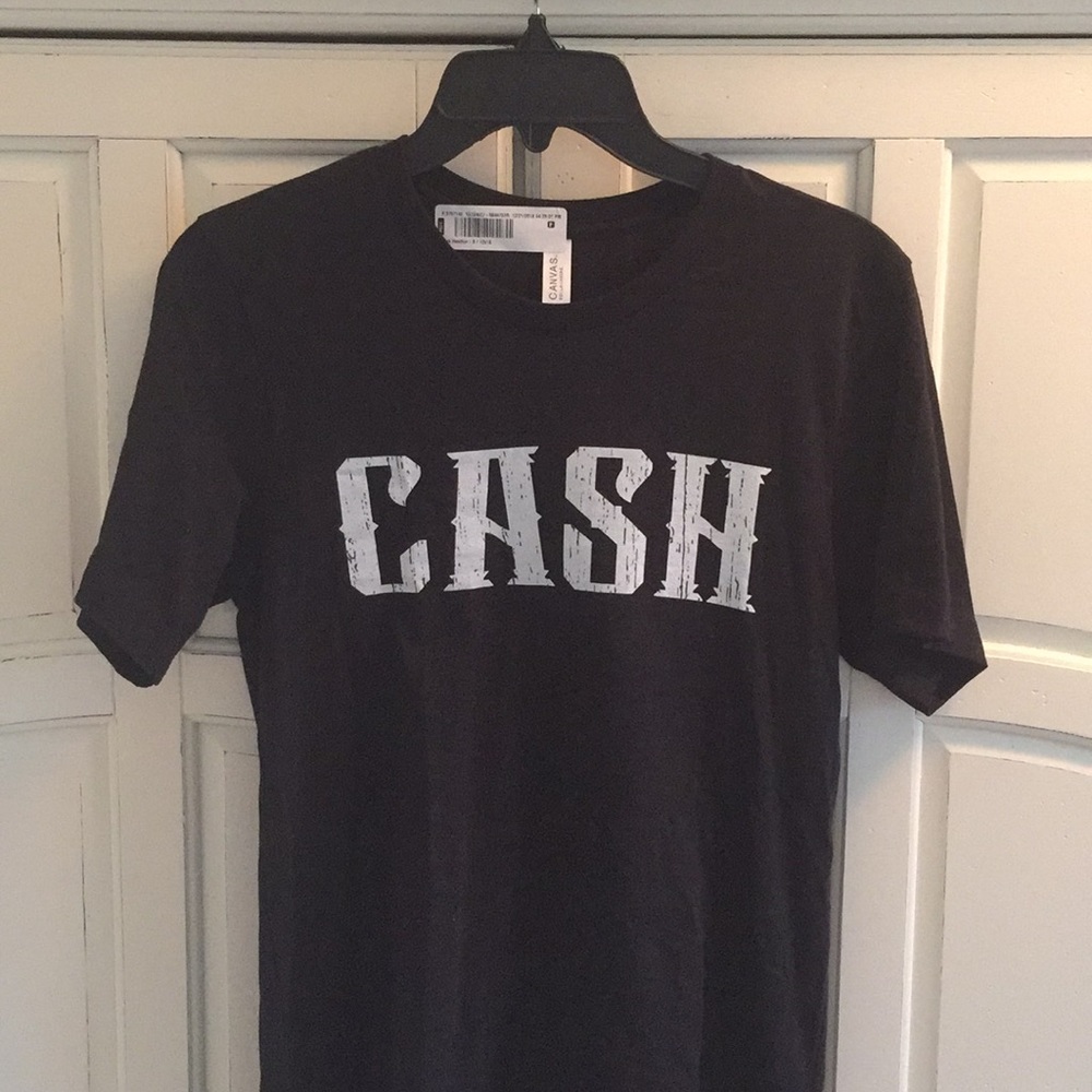 Johnny CASH black graphic tee SZ small NWT